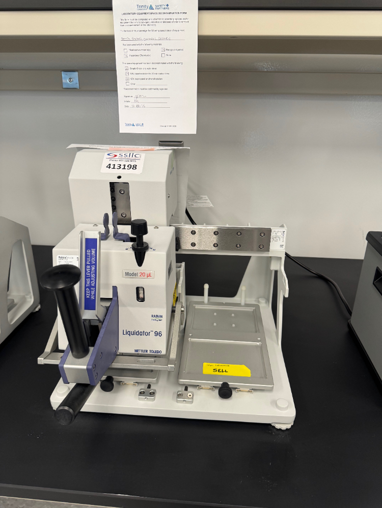 Image of Mettler Toledo 20ul Liquidator 96 Automatic Pipettor